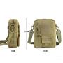 2024 Hot Sell Outdoor Water Repellent Crossbody Messenger Bag Hiking Cycling Shoulder Bags Crossbody Bag