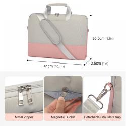 LOVEVOOK 2022 Laptop Bag for Women 15.6 inch Laptop Case Sleeve 4 Compartments Cute Computer Briefcase work travel laptop bags