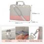 LOVEVOOK 2022 Laptop Bag for Women 15.6 inch Laptop Case Sleeve 4 Compartments Cute Computer Briefcase work travel laptop bags