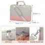 LOVEVOOK 2022 Laptop Bag for Women 15.6 inch Laptop Case Sleeve 4 Compartments Cute Computer Briefcase work travel laptop bags