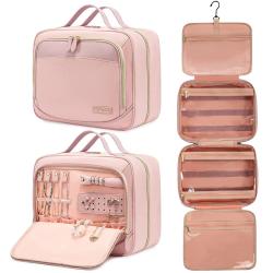 LOVEVOOK 2024 large Capacity Waterproof Travel Zipper Toiletry Pouch Cosmetic Bag For Women Makeup bag Travel bags Organizer