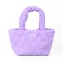 CHANGRONG Custom New Fashion Nylon Puffer Handbag Women Puffy Tote Bag