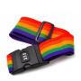 DC012 Adjustable Luggage Straps Fashion Portable Suitcase Belts with Combination Lock Custom Travel Luggage Belt Strap