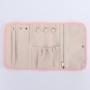 Keymay High Quality Women Gift Portable Foldable Travel Small Organizer Classic Jewelry Roll Pouch Jewelry Boxes