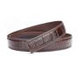 Erkek Kemer Ceinture En Cuir Veritable Custom Logo Luxury Crocodile Leather Men's Belts Fashion Designer Mens Belt