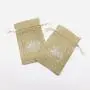 Hot Sale Jute Bag For Agriculture Custom Logo Printed Burlap Gift Jute Pouch Soap Packaging Natural Drawstring Hemp Bag