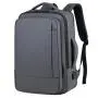 Unisex Computer Bag with USB Factory Direct Sale Can Expand Laptop Backpack Custom LOGO Polyester Lining Travel Backpack