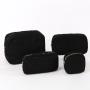 2021 Stock Portable Fashion Women Travel Teddy Makeup Pouch Custom Cosmetic Cases Cosmetic Bag