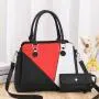 Fashion Off New Women's Bag 2023 Trend Advanced Texture Contrast Women's Handbag Large Capacity Child Mother Single Shoulder Bag
