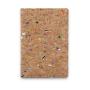Eco friendly personalized rfid Cork credit card holder wallet