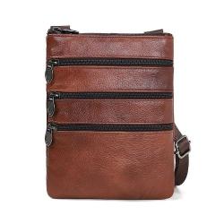 New Men's Real Cow One Shoulder Casual Fashion Crossbody Bag