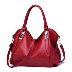 2024 Bags for Women Soft Leather Handbag Large Capacity Lady Style Portable Women's Shoulder Messenger Bag Middle-Aged Women