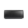 Custom Brand Bags Oem Logo Shiny Leather Womens Handbags Black Polyester Fabric High Quality Classic Office Handbags For Women