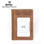 Manufacturer Direct Selling Men's Crazy Horse Leather Wallets RFID Blocking Card Bag Vintage Brown Credit Card Holder Money Clip