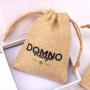 High Quality Jute Drawstring Coffee Tea Packing Bag Custom Logo Recycled Jute Gift Dust Bag