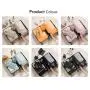 6pcs Waterproof Portable Travel Clothes Luggage Organizer Quilt Blanket Storage Bag Suitcase Pouch Travel Packing Cube Bags