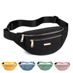 Women Fanny Pack With Adjustable Strap Waterproof Travel Sports Running Waist Bag