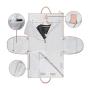 wholesale custom 2 in 1 hanging suitcase suit cover travel bags for men garment duffel bags with shoulder strap