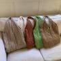 XL331 Vintage Handmade Woolen Knitting Bag New Version Shoulder Bag Lightweight Ladies Tote Bag Imported Shopping Handbag