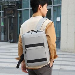 ZR876 New Laptop Bag Unisex USB Computer Backpack Oxford Fabric Waterproof Zipper Print Logo Gift Backpack Business Schoolbag