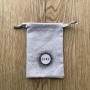 Medium Cotton Muslin Bags Pouches (4 by 6 inch) for Jewelry, Earrings, Rings, Pendants, Gift Bag