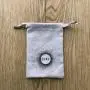 Medium Cotton Muslin Bags Pouches (4 by 6 inch) for Jewelry, Earrings, Rings, Pendants, Gift Bag
