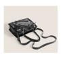 Custom Tote bag Butterfly Decoration PVC Transparent Window Women's Bag Portable Zipper Shoulder Niche Design Plus Logo