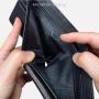 Carteras Billeteras Custom Made Classic Luxury Genuine Crocodile Skin Leather Man Short Bifold Wallets
