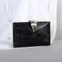 New factory direct ladies bag evening clutch bag diagonal cross female banquet handbag leaf chain small square bag