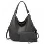 LOVEVOOK custom top sale large Women Tote Bag Shoulder Bag satchel Purse and 2 pieces ladies handbag set