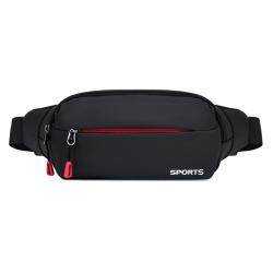 Waterproof Mens Fanny Pack Outdoor Running Walking Hiking Cycling Riding Waist Belt Bag With 4-zipper Pockets