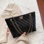 Women Tote Bag Large Capacity Ladies Bag Fashion Chain Ladies Hand Bags Handbags New Luxury Arrival Diamond Lattice for Women PU