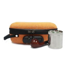 smell proof case with lock waterproof zipper  for Carbon Lining Travel Large  box smell proof bag with accessories stash