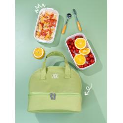 ZR167 Lunch Box Heat Preservation Portable Large Capacity Student Work Bag Aluminum Foil Thickened Lunch Bag