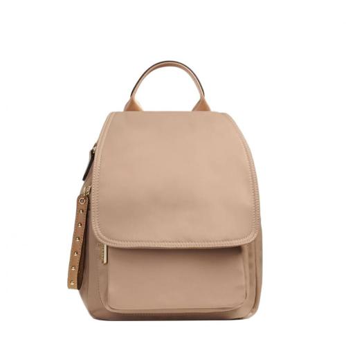 OEM Custom Nylon Waterproof School Backpack Crossbody Bag Women Backpacks