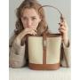 Wholesale Luxury Branded Women'S Purses Shoulder Bag Women Genuine Cowhide Leather Tote Handbags Crossbody Bucket Bags