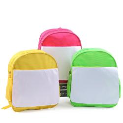 Gelory Custom blank children's school bag kindergarten backpack DIY personalized custom small kids backpack