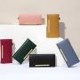 New Women's Long Solid Color Multi Card Wallet