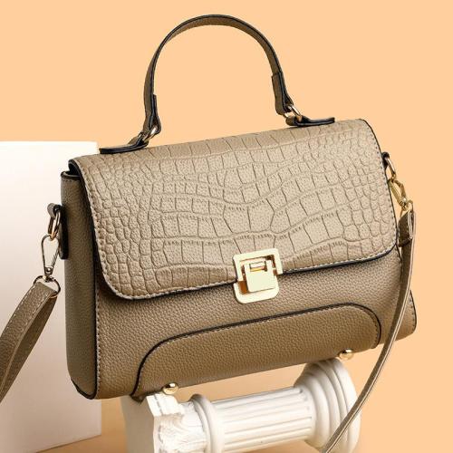 Wholesale Pu Leather Shoulder Messenger Bag Women's Handbag Ladies Trend Shoulder Sling Bags Handbag