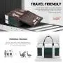 LOVEVOOK 2024 quilted carry on Overnight with Toiletry Laptop Compartment Bag large Weekender travel luggage duffel gym bags
