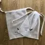 Custom Logo Printed Storage Mesh Gift Packaging Pouch Nylon Mesh Drawstring Bag