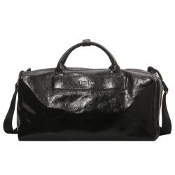 XL308  Customized Logo Gym Bag Anti Water Large Capacity Sports Duffle Bag PU leather Durable Polyester Yoga Bag