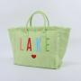 Eco Friendly Heavy Duty Cotton Bag Handle Custom Natural Shopping Grocery Women's Fringe Embroidery Canvas Tote Bag