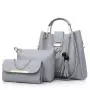 Factory outlets 3pcs women hand bags waterproof crossbody shoulder bag set designer leather tote bags