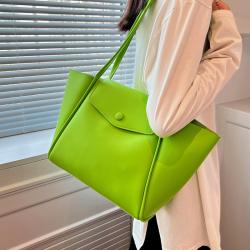 Pure Bucket Bolsas Para Mujer Handbag Tote Bag Large Capacity Tote Bolsos-Para-Mujeres- Simple And Fashionable Taschen