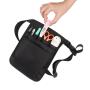 HR469 Portable Tool Bag Nylon Portable Nurse Kit Household Medical Supplies Storage Nurse Bag Adjustable Waistband Pencil Case