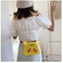China Factory Customized PU Ita Bag Fashion Cartoon Small Chain Purse Lovely transparent PVC window shoulder bag