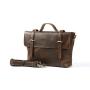 Custom  Men's classic briefcase  retro  Crazy Horse  leather men tote bag fashion Men business bag factory wholesale
