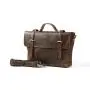 Custom  Men's classic briefcase  retro  Crazy Horse  leather men tote bag fashion Men business bag factory wholesale