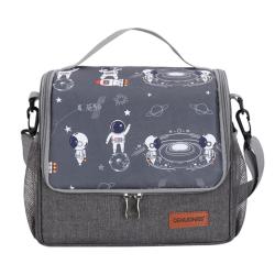 New Space Walk Series Bento Office Worker With Lunch Box Bag Large-Capacity Thickened Waterproof Insulation Bag